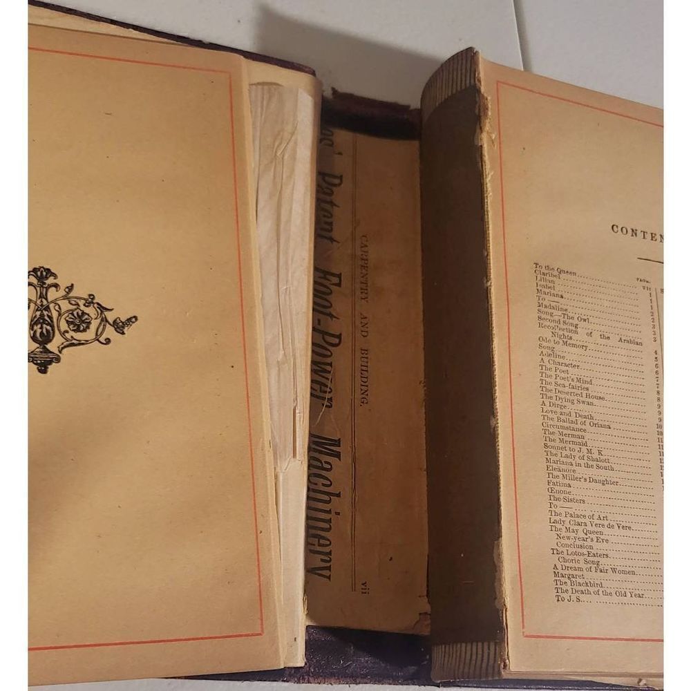 The Complete Works of Tennyson 1887 - Picture 7 of 8